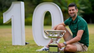 djokovic open australie 10 titres